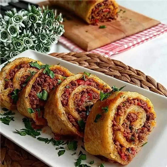 طرز تهیه رولت سیب زمینی فینگر فود