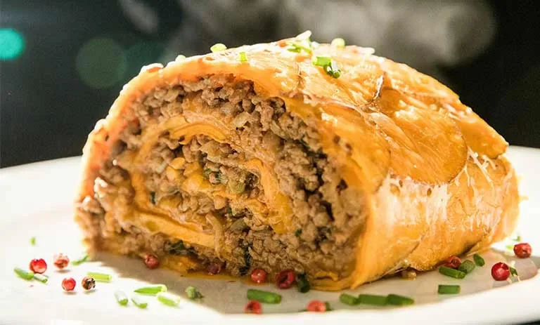 طرز تهیه رولت سیب زمینی فینگر فود