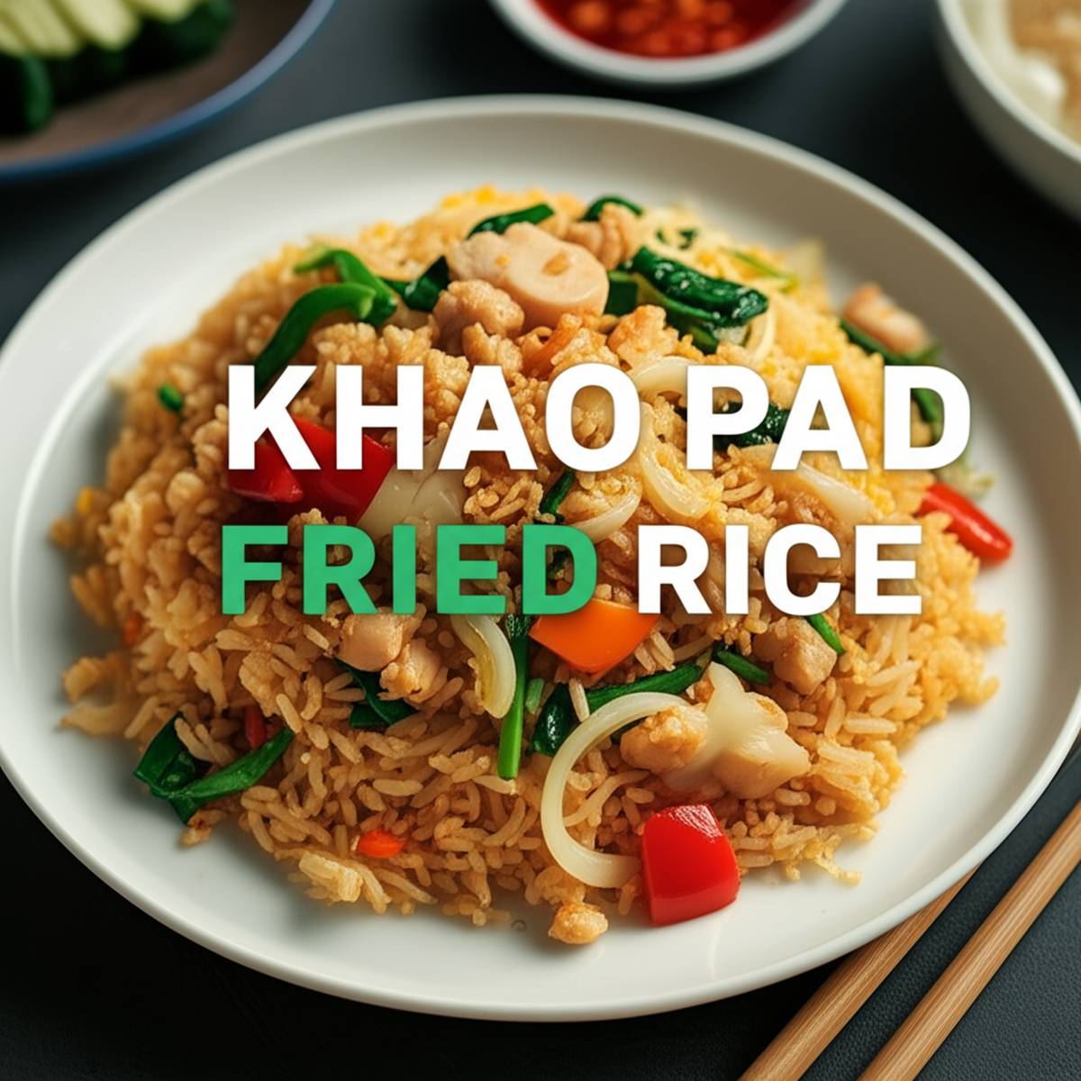 Khao Pad برنج سرخ شده