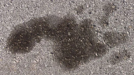 تاثیر روغن سوخته بر بتن