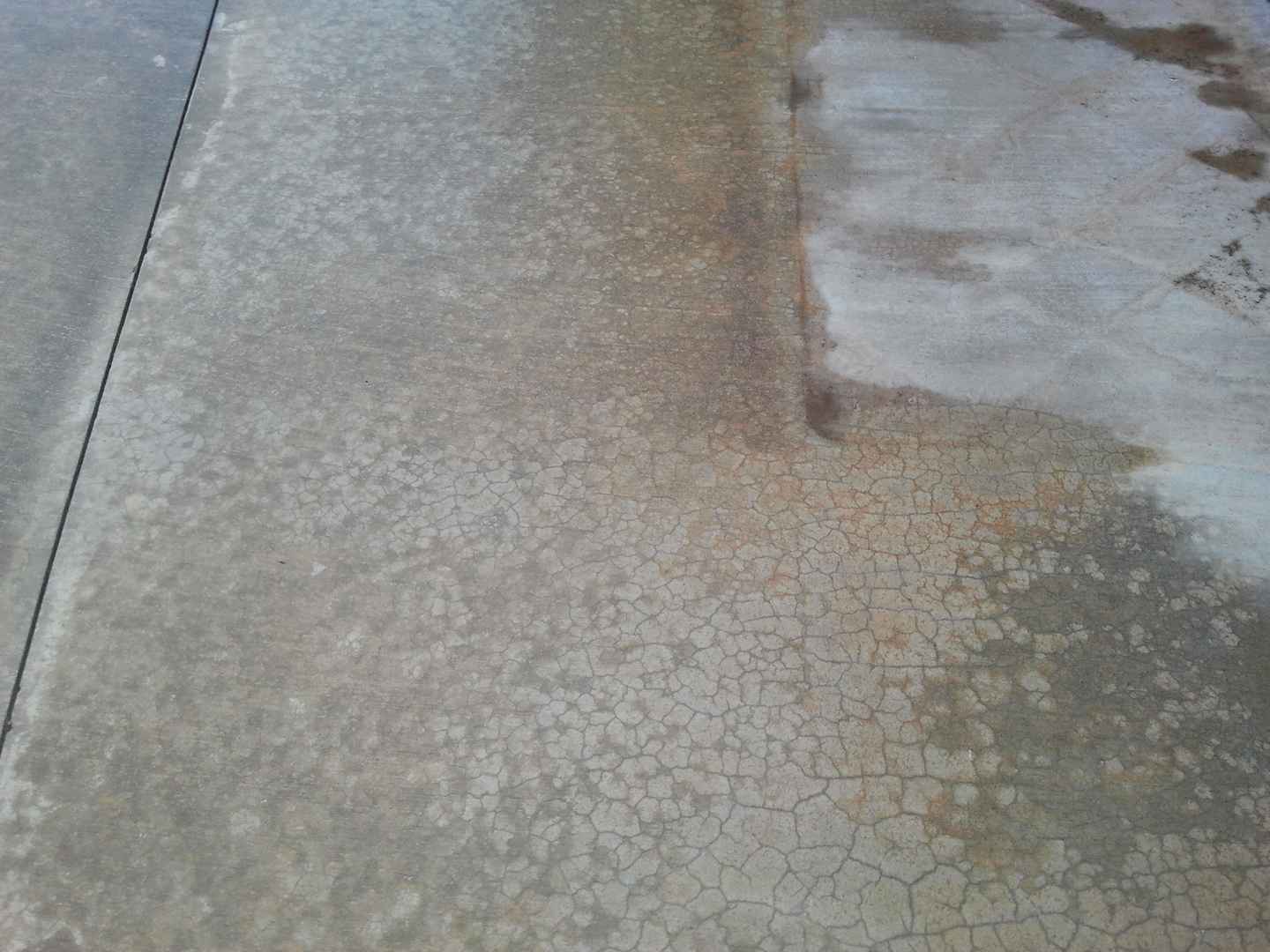 تاثیر روغن سوخته بر بتن