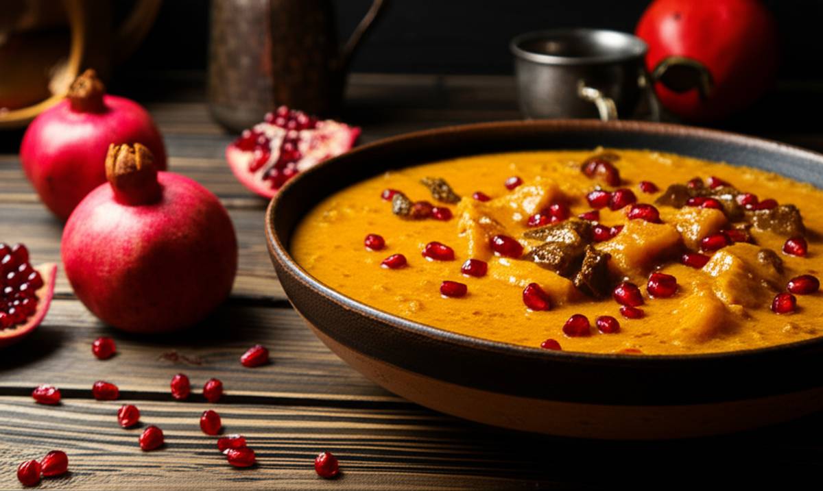 کئی انار چیست؟ غذای سنتی ساری و طرز تهیه کامل آن