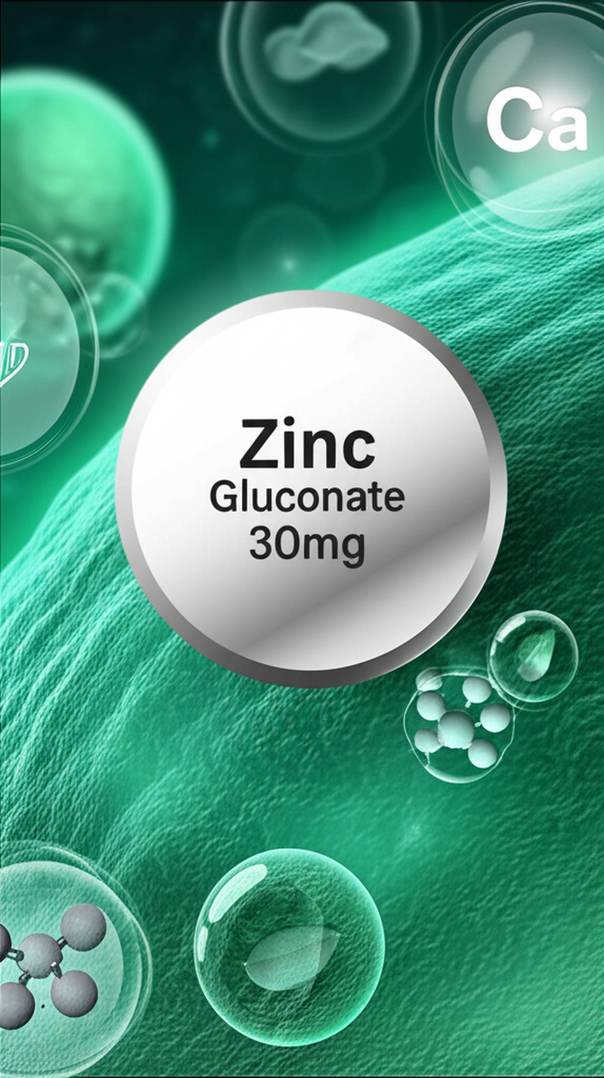 قرص زینک گلوکونات 30 میلی گرم کارن: خواص و ویژگی ها