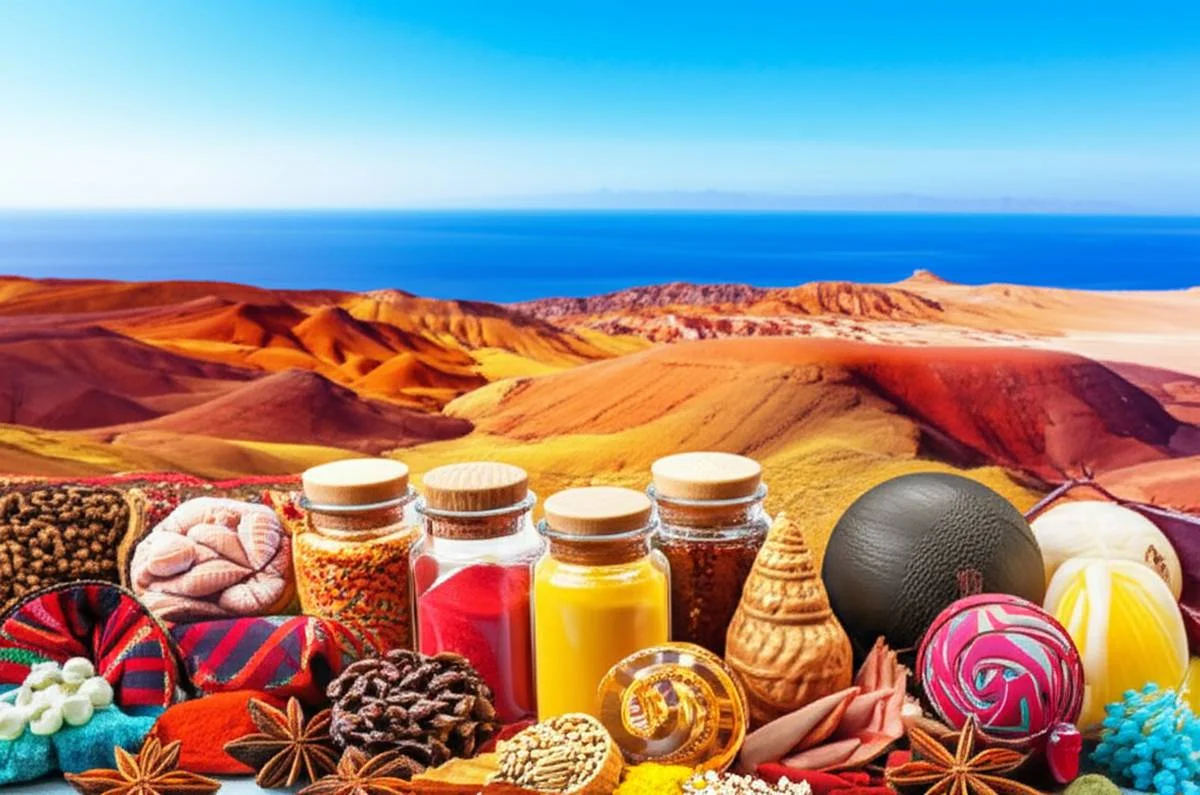 ۱۵ سوغاتی معروف هرمز | از خاک سرخ تا محصولات دریایی