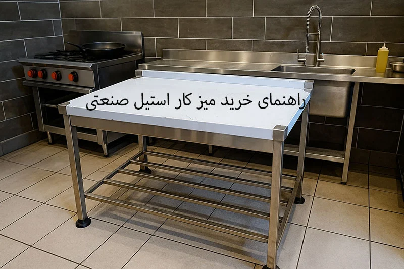 بهداشت | استیل راهنمای خرید میز کار استیل صنعتی