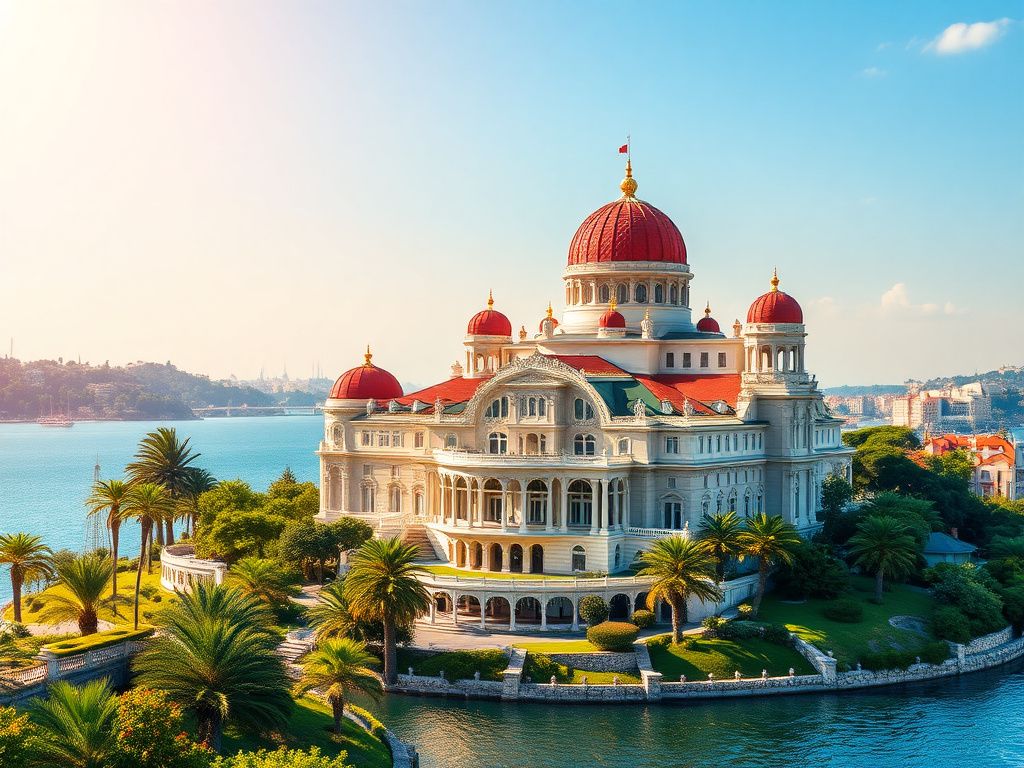 هتل اسپلِندید پالاس (Splendid Palas) | بویوک آدا، استانبول