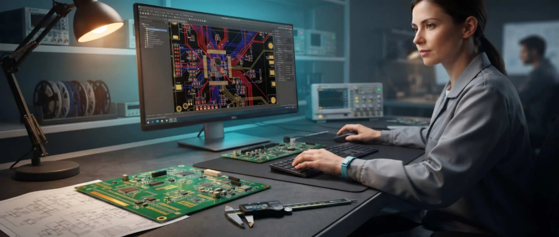 راهنمای کامل سفارش طراحی pcb صنعتی اصول DFM، بردهای چند لایه و تحویل فوری